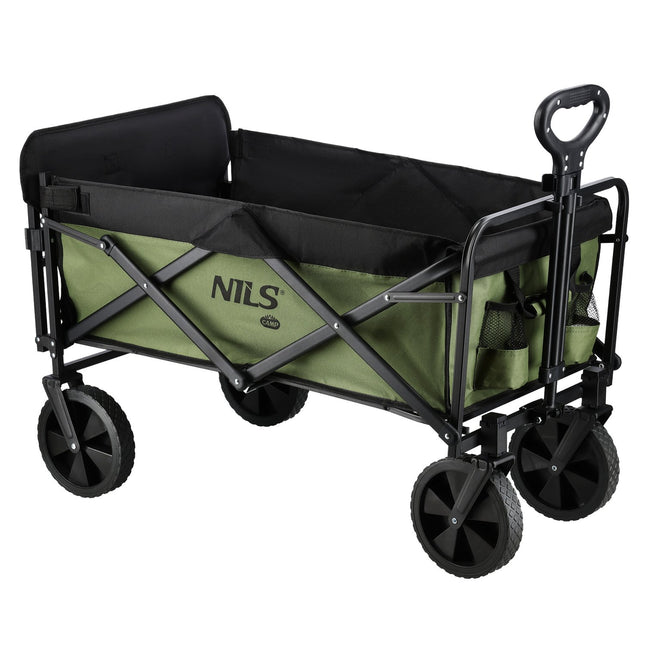 Folding Wagon, Green, 150L Capacity