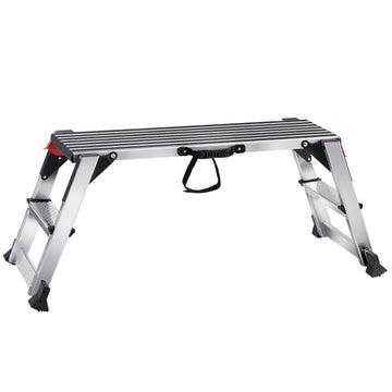 Folding Work Platform – Aluminum, 660 lb, Non-Slip Feet