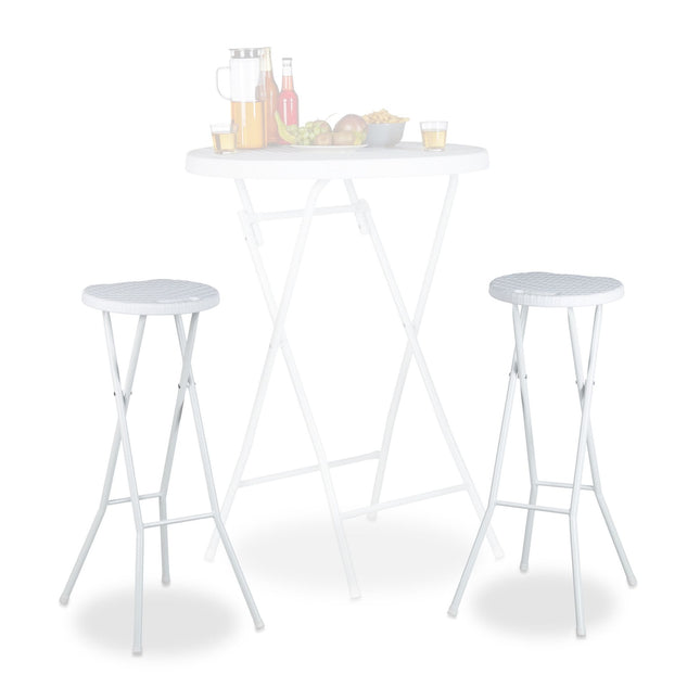 Folding bar stools BASTIAN