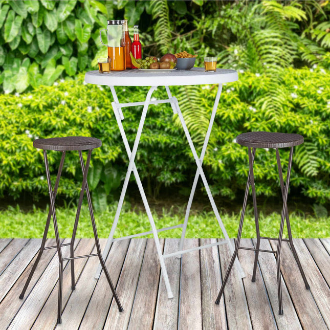 Folding bar stools BASTIAN
