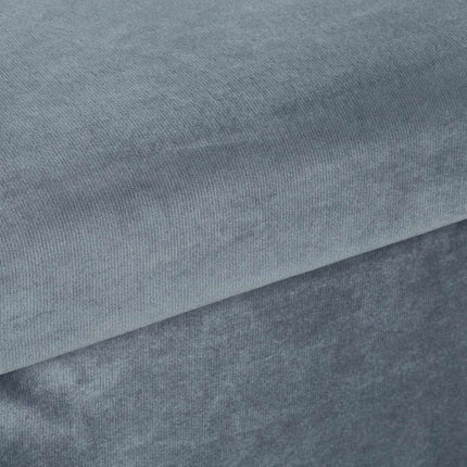Folding bench in velvet