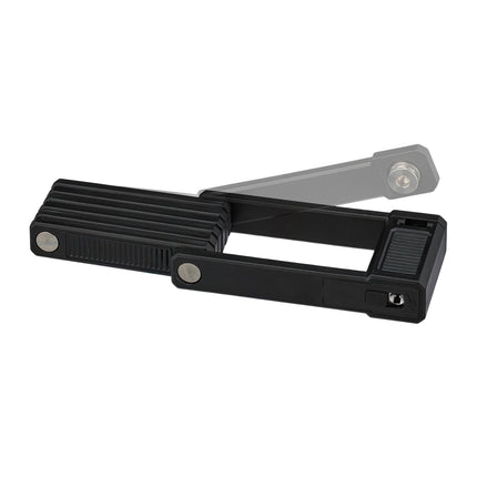 Folding bicycle lock with key