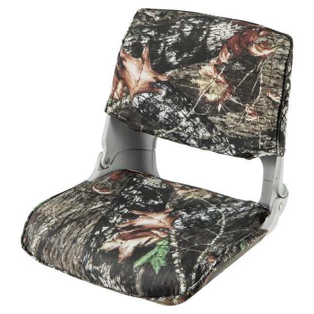 Folding boat seat with low backrest boat chair padded steering chair 50 x 50 x 47 cm