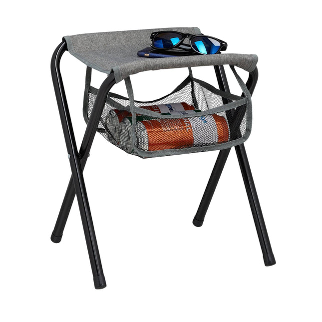 Folding camping chair with bag