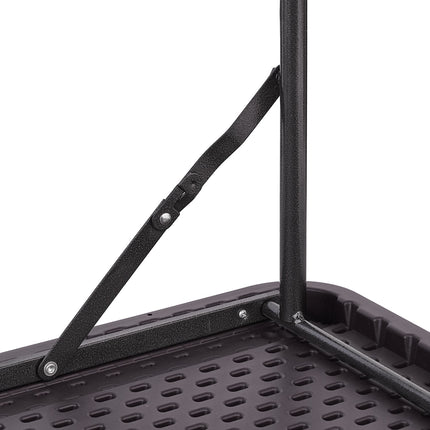 Folding camping table