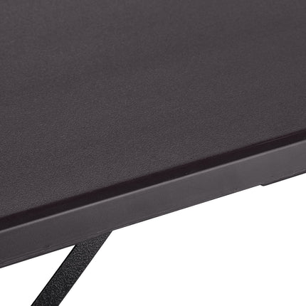 Folding camping table