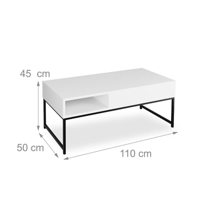 Folding coffee table