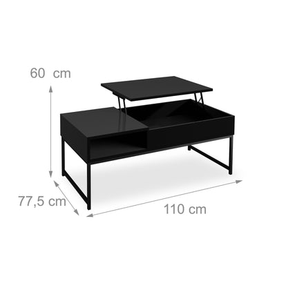 Folding coffee table