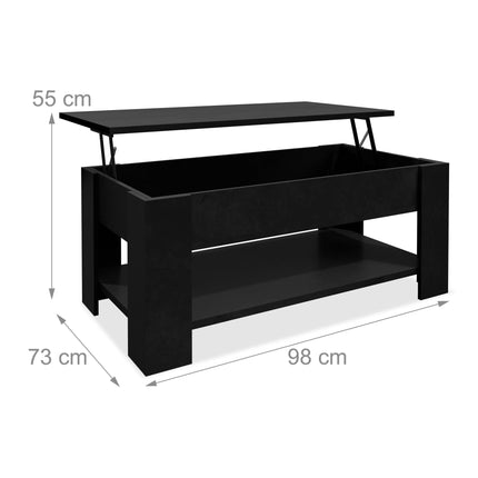Folding coffee table