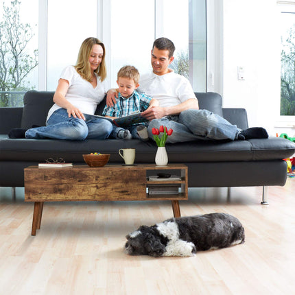 Folding coffee table
