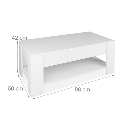 Folding coffee table