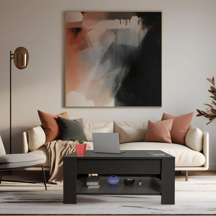 Folding coffee table