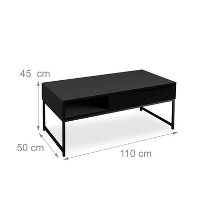 Folding coffee table