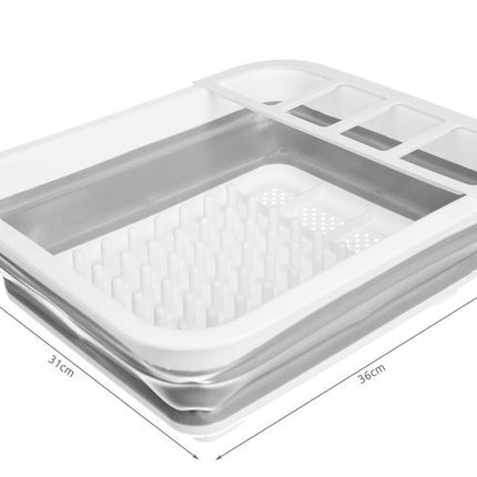 Folding dish dryer - silicone