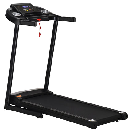 Folding electric treadmill, LED screen, 12 programs