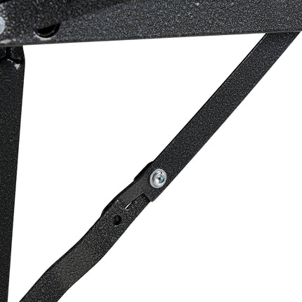 Folding extendable garden table