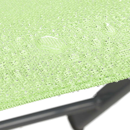 Folding garden chair Set of 2 green