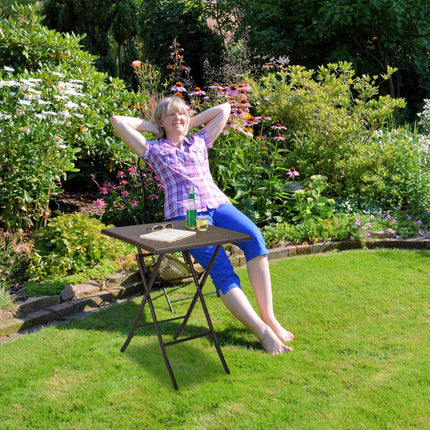 Folding garden table BASTIAN