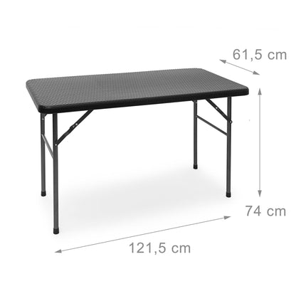 Folding garden table BASTIAN