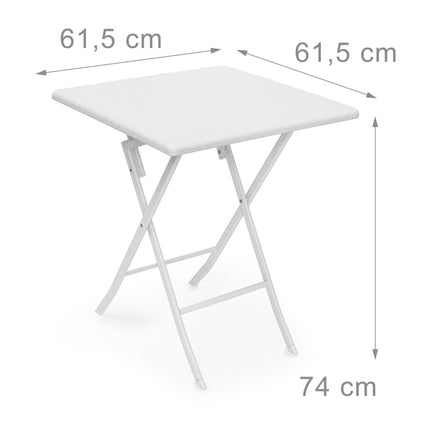 Folding garden table BASTIAN