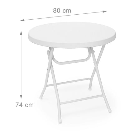 Folding garden table BASTIAN