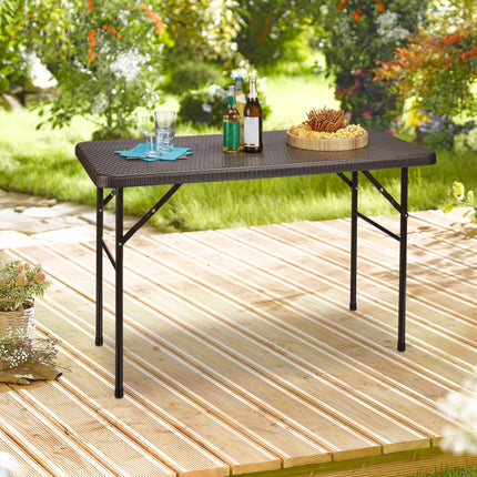Folding garden table BASTIAN