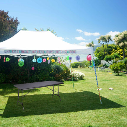 Folding garden table BASTIAN large