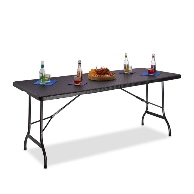 Folding garden table BASTIAN large