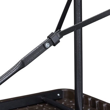 Folding garden table
