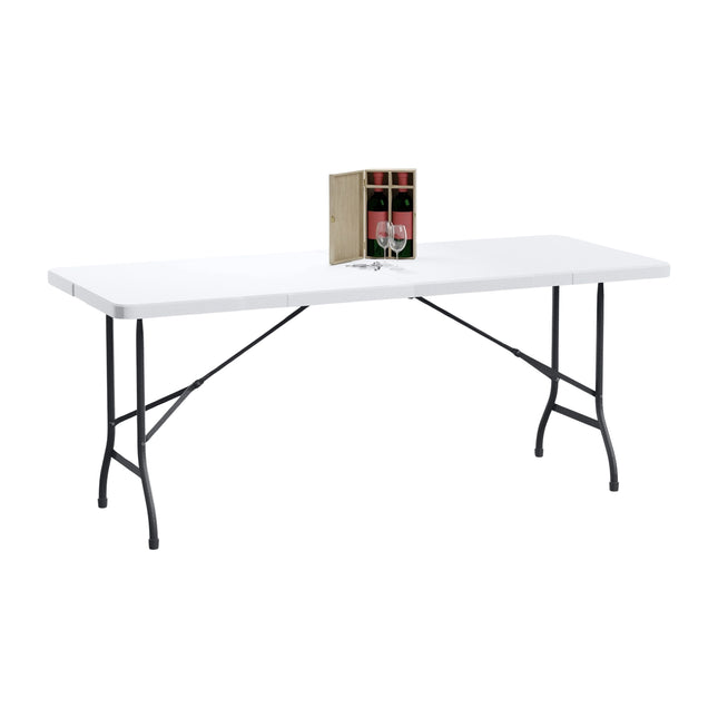 Folding garden table