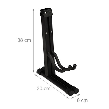 Folding guitar stand
