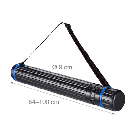 Folding poster roll A0