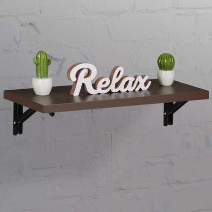 Folding shelf supports set of 4