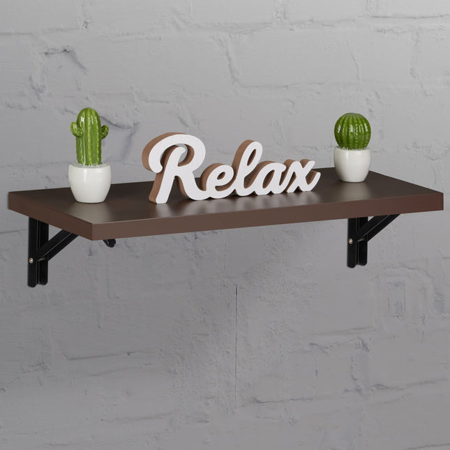 Folding shelf supports set of 4