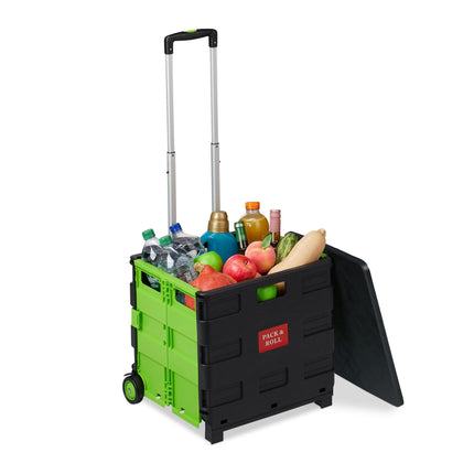 Folding shopping cart