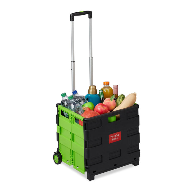 Folding shopping cart