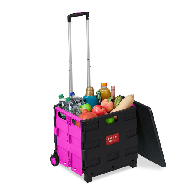 Folding shopping cart