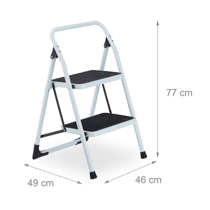 Folding stepladder, 2 steps