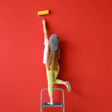 Folding stepladder, 2 steps