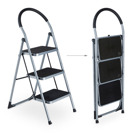 Folding stepladder, 3 steps