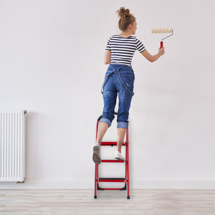Folding stepladder, 3 steps