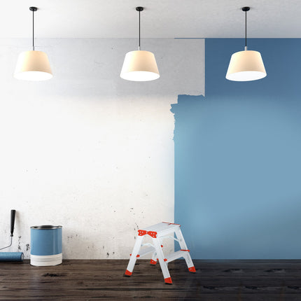 Folding stepladder in aluminium