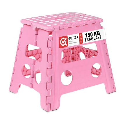 Folding stool L pink