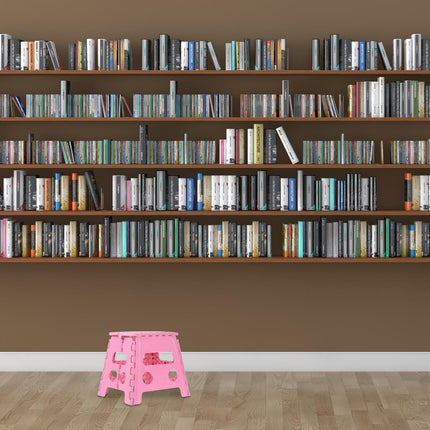 Folding stool L pink