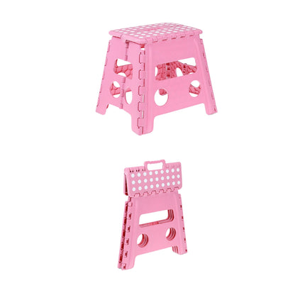 Folding stool L pink