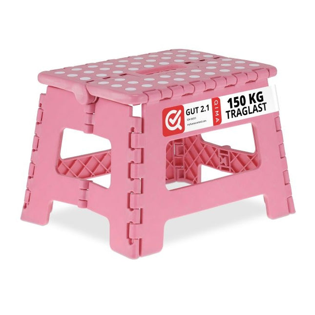 Opvouwbare kruk M roze