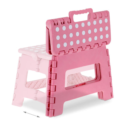 Folding stool M pink
