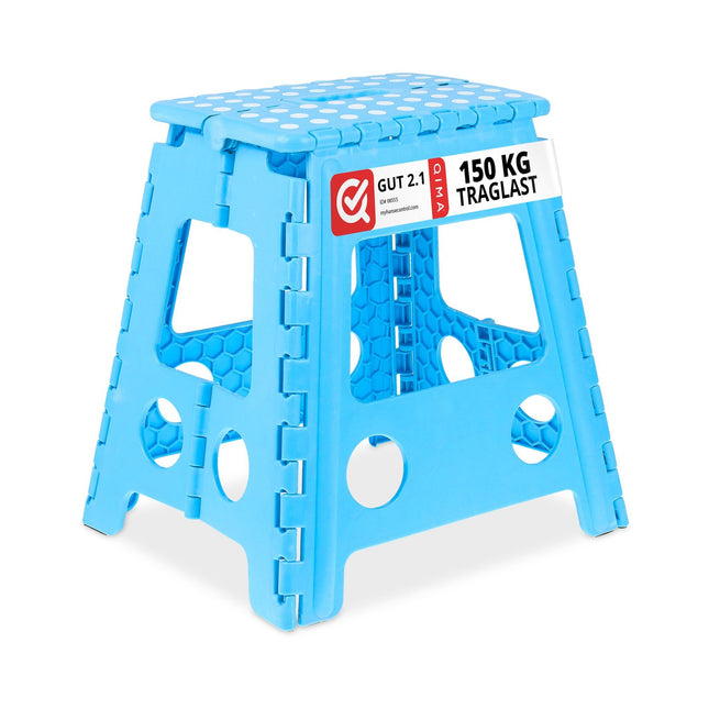 Opvouwbare kruk XL blauw