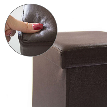 Folding stool artificial leather