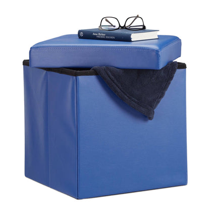 Folding stool artificial leather
